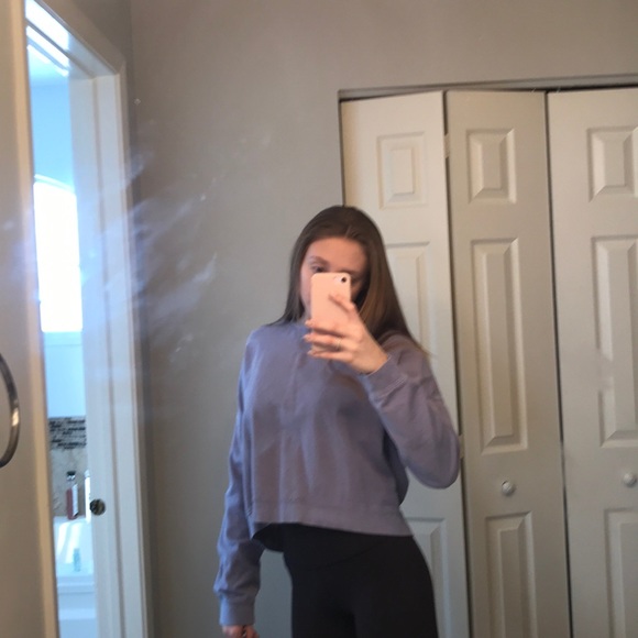 Blue/purple crew neck - Picture 2 of 4